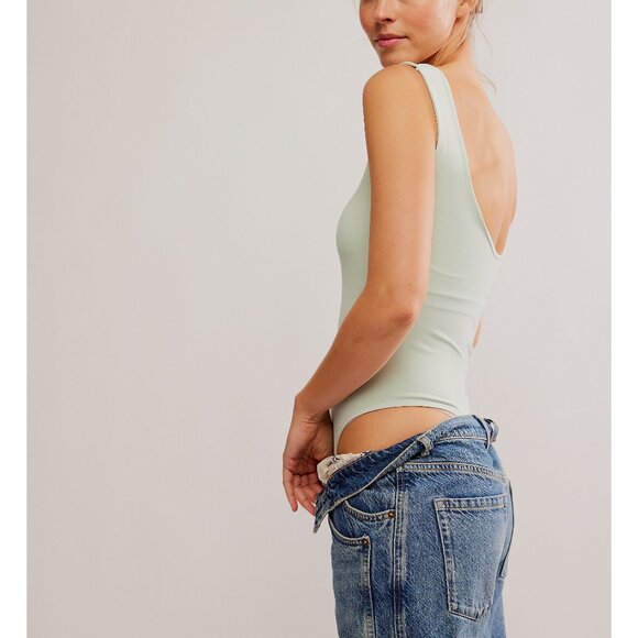 Free People Light Green Tank Top - Picture 2 of 7